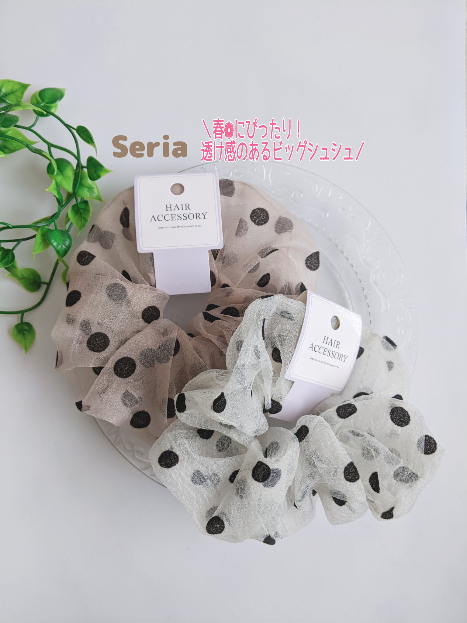 シュシュ/セリア/その他を使ったクチコミ（1枚目）