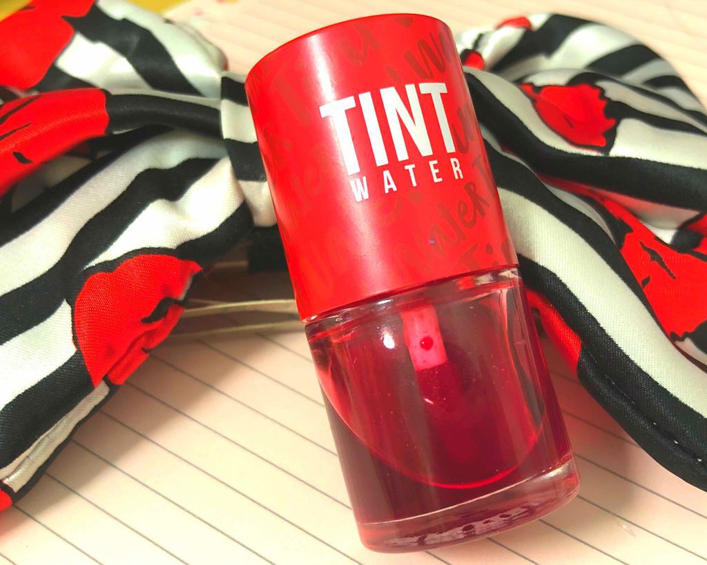 ウォーターティント/ETUDE/リップグロスを使ったクチコミ(1枚目)