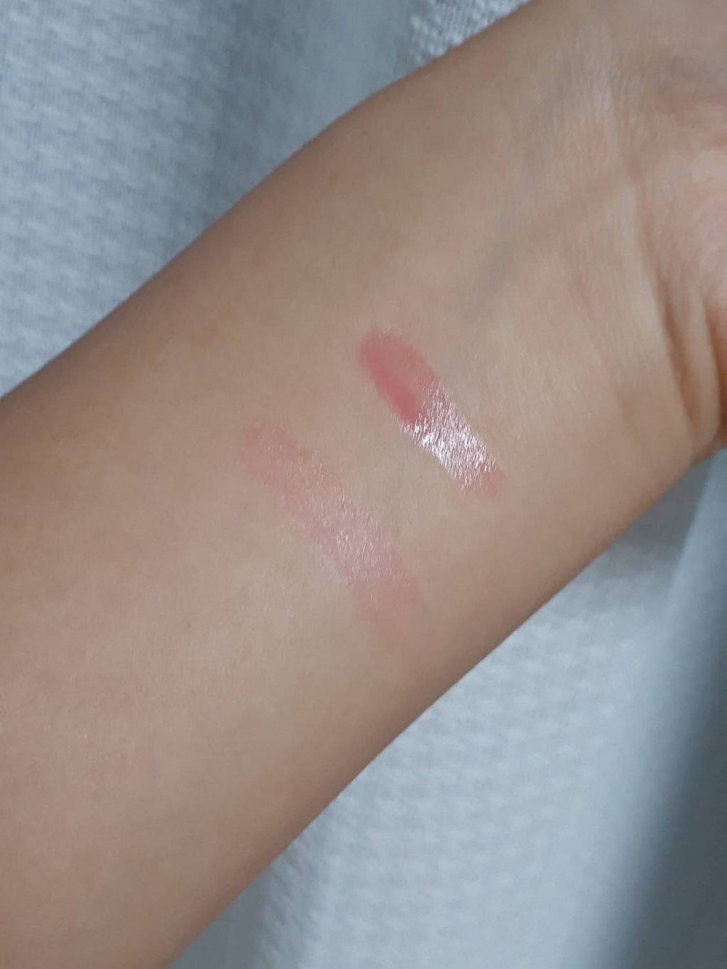 ディアダーリン ウォータージェルティント (アイスティント)/ETUDE/口紅を使ったクチコミ(3枚目)