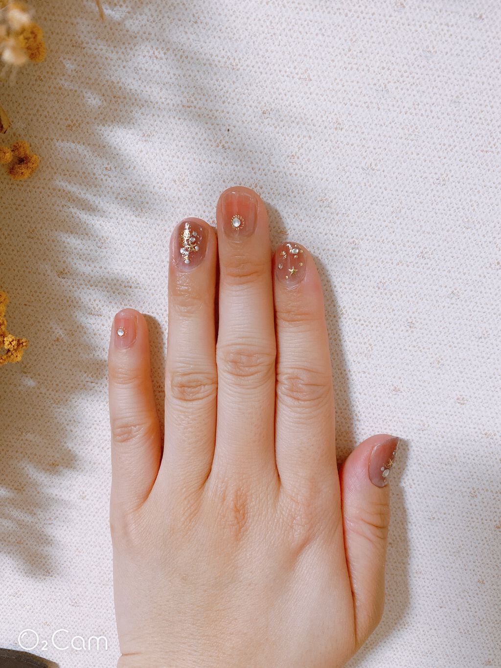 ネイルシール/Qoo10/ネイルシールを使ったクチコミ（2枚目）