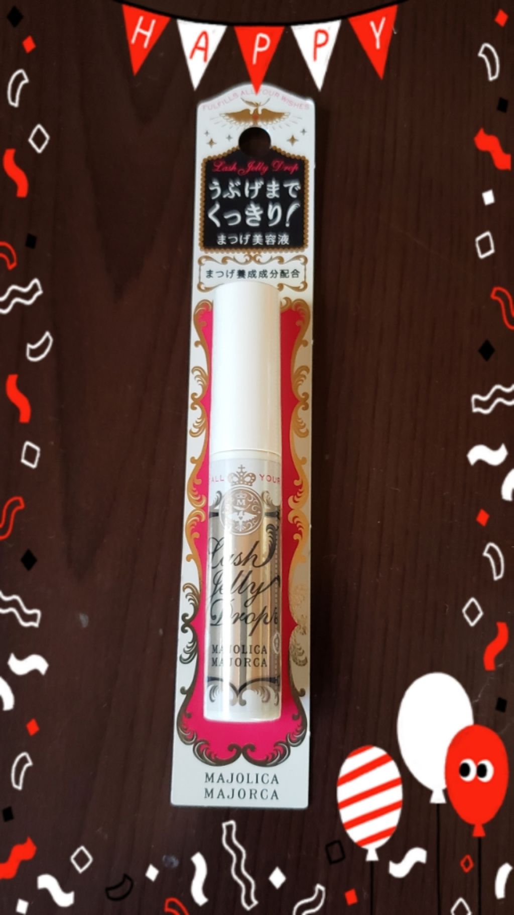 ラッシュジェリードロップ EX/MAJOLICA MAJORCA/まつげ美容液を使ったクチコミ(1枚目)