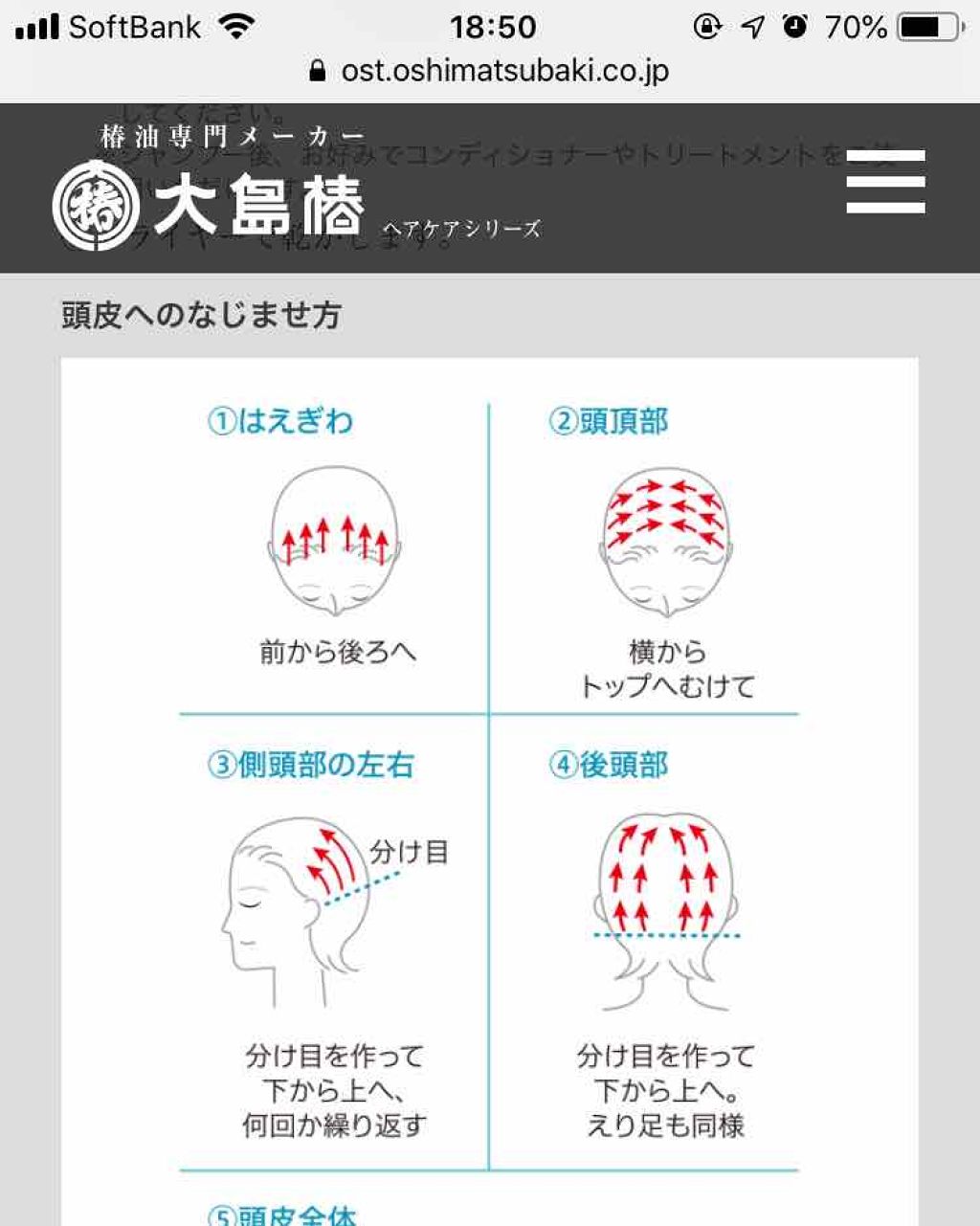 大島椿(ツバキ油)/大島椿/ヘアオイルを使ったクチコミ（3枚目）