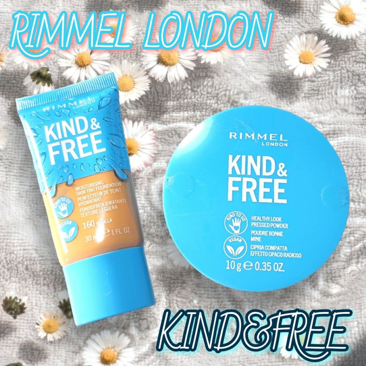 カインド&フリー モイストスキンティント/リンメル ロンドン/リキッドファンデーションを使ったクチコミ（1枚目）