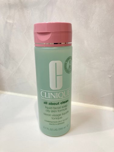 リキッド フェーシャル ソープ/CLINIQUE/その他洗顔料を使ったクチコミ（1枚目）