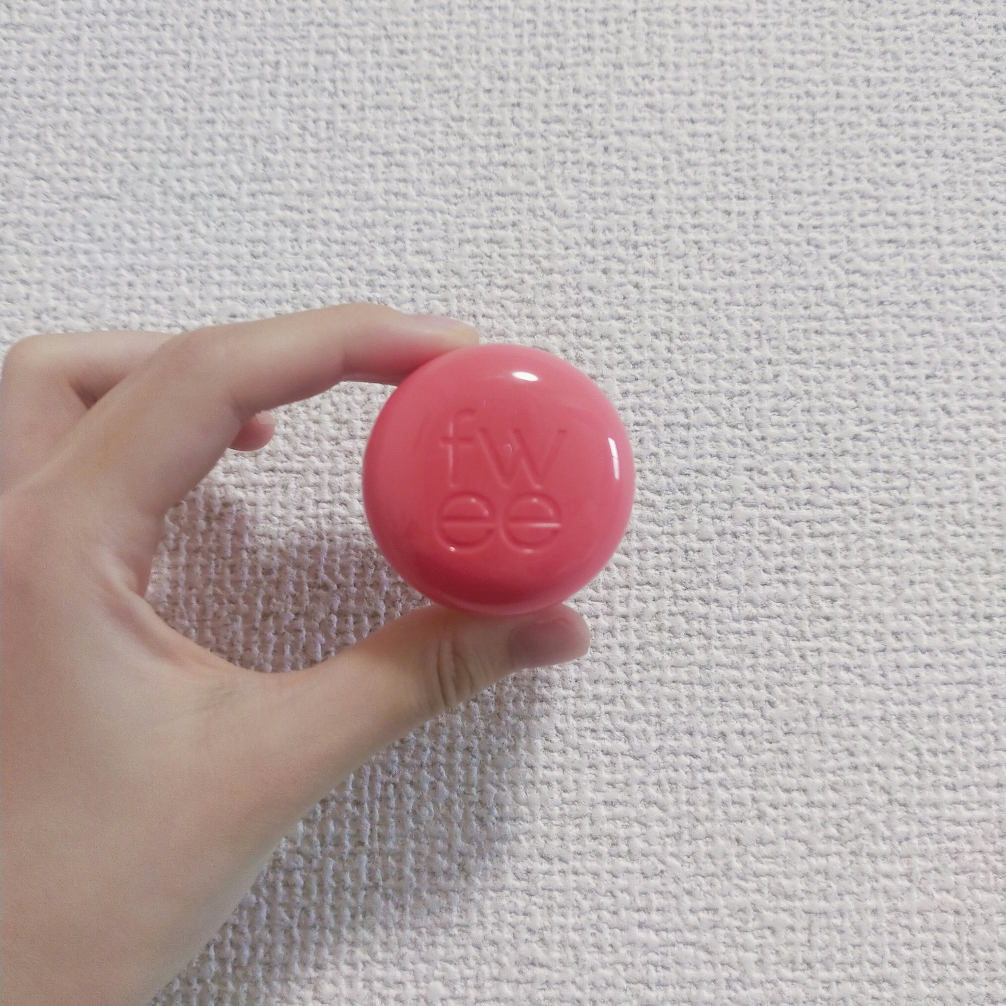 リップアンドチーク ブラーリープリンポット CR02 ボーイ/fwee/口紅を使ったクチコミ（1枚目）