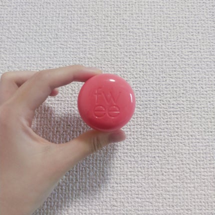 リップアンドチーク ブラーリープリンポット/fwee/口紅を使ったクチコミ(1枚目)