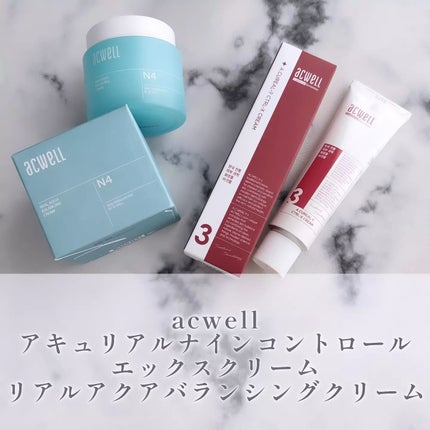 アキュリアルナインコントロールエックスクリーム/ACWELL/フェイスクリームを使ったクチコミ(1枚目)