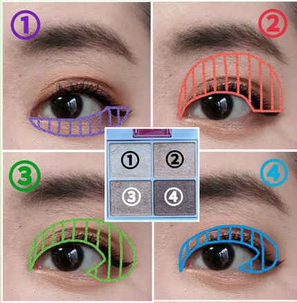 ノーズ&アイブロウパウダー/CEZANNE/パウダーアイブロウを使ったクチコミ(5枚目)