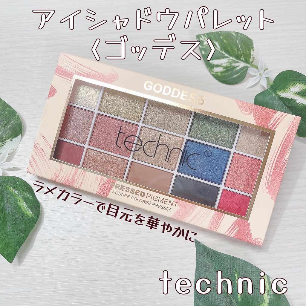 15 アイシャドウパレット/technic/アイシャドウパレットを使ったクチコミ(1枚目)