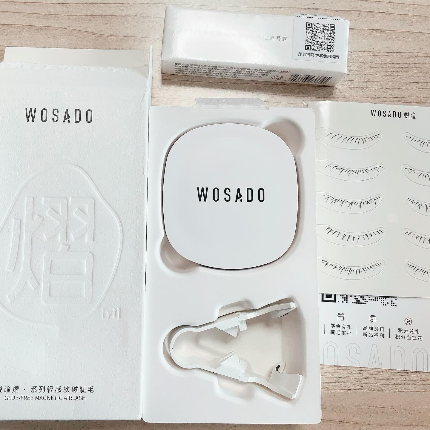 #コスメ購入品
wasado マグネットつけまつ毛

届いた〜❣️Qoo10で買ったよ💕
つけるのめちゃ簡単ですぐできた✨
目ぱっちぱちになる☺️
ギュッと目を閉じたりするとすぐズレて目元から少し隙間空いてしまう🙄
明日1日付けて様子見