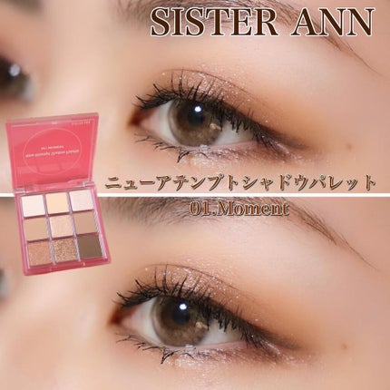 ニューアテンプトシャドウパレット/SISTER ANN/アイシャドウパレットを使ったクチコミ(2枚目)