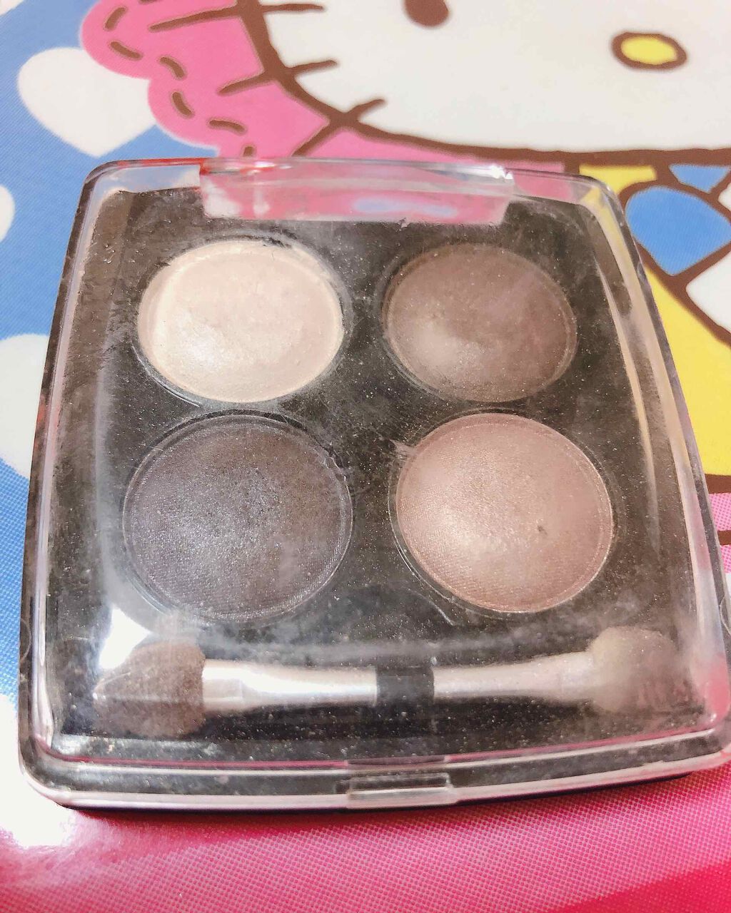 エルファー パールインアイシャドウ/DAISO/アイシャドウパレットを使ったクチコミ(1枚目)