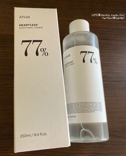 ドクダミ 77 スージングトナー/Anua/化粧水を使ったクチコミ(3枚目)
