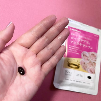 ローズサプリ&アスタキサンチン/シードコムス/美容サプリメントを使ったクチコミ(4枚目)