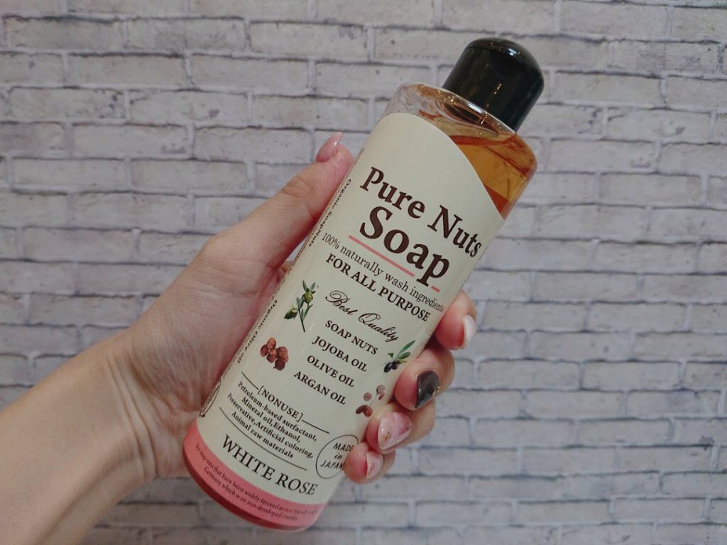 ピュアナッツソープ ホワイトローズの香り/ナチュラセラ/洗顔フォームを使ったクチコミ（1枚目）