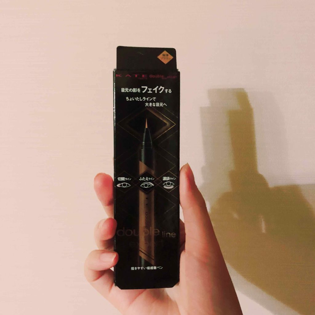 ダブルラインエキスパート/KATE/リキッドアイライナーを使ったクチコミ(1枚目)