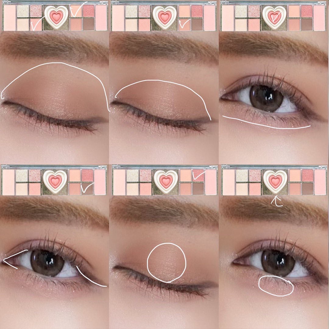 オールテイクムードライクパレット/PERIPERA/アイシャドウパレットを使ったクチコミ(7枚目)