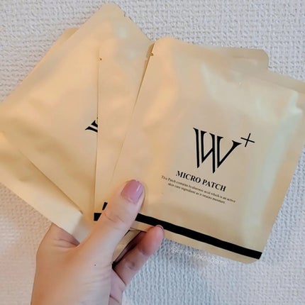 W+ マイクロ ニードル パッチ/SNP/アイケア・アイクリームを使ったクチコミ(1枚目)
