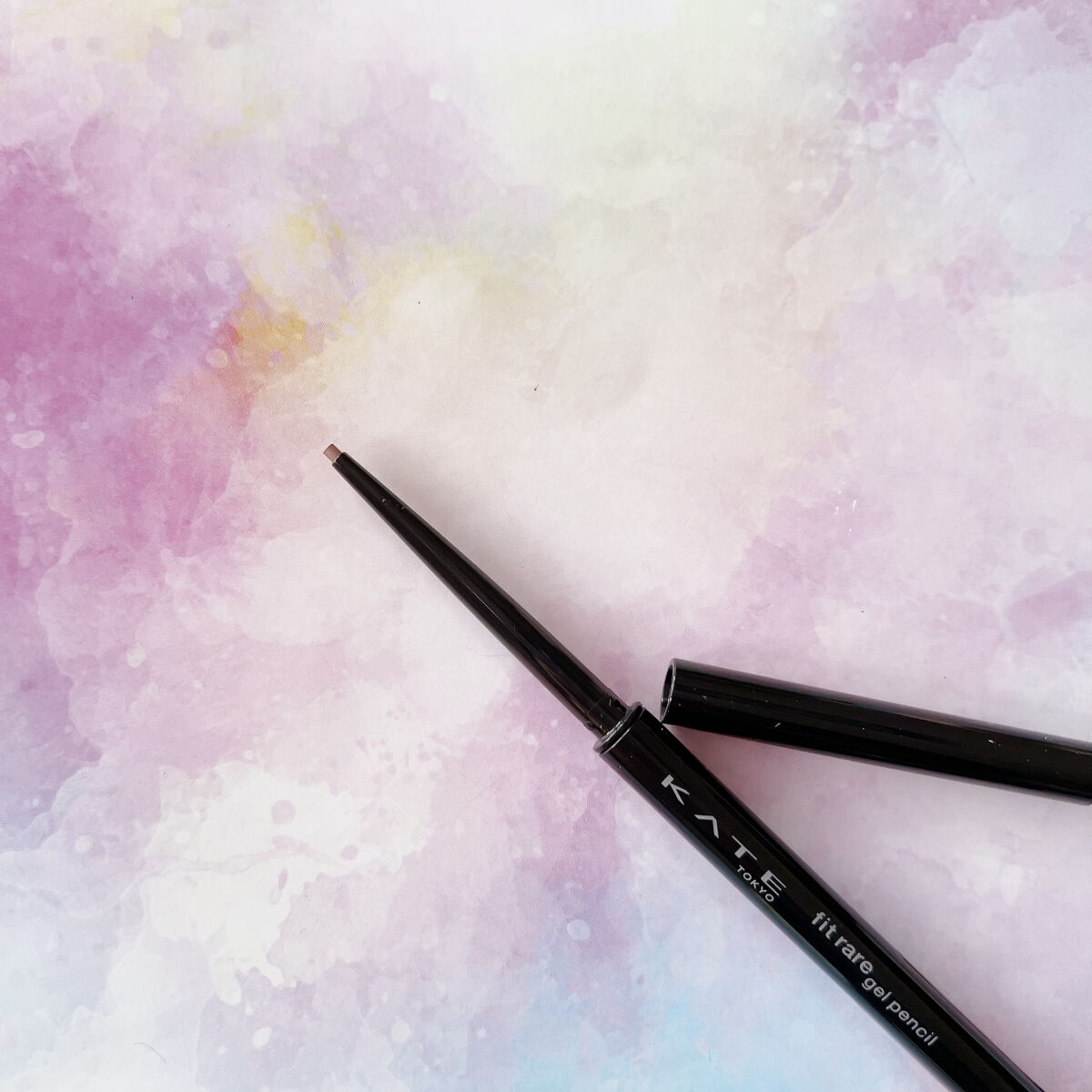 ケイト レアフィットジェルペンシルN BR-3 ミルクティーブラウン/KATE/ジェルアイライナーを使ったクチコミ（2枚目）