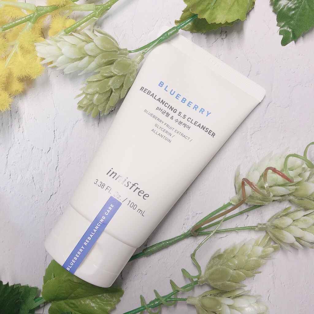 ブルーベリー バランシング 5.5 クレンザー/innisfree/洗顔フォームを使ったクチコミ(1枚目)