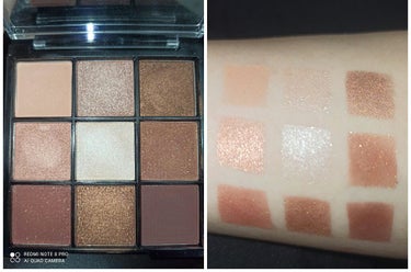 UR GLAM　BLOOMING EYE COLOR PALETTE/U R GLAM/パウダーアイシャドウを使ったクチコミ（2枚目）