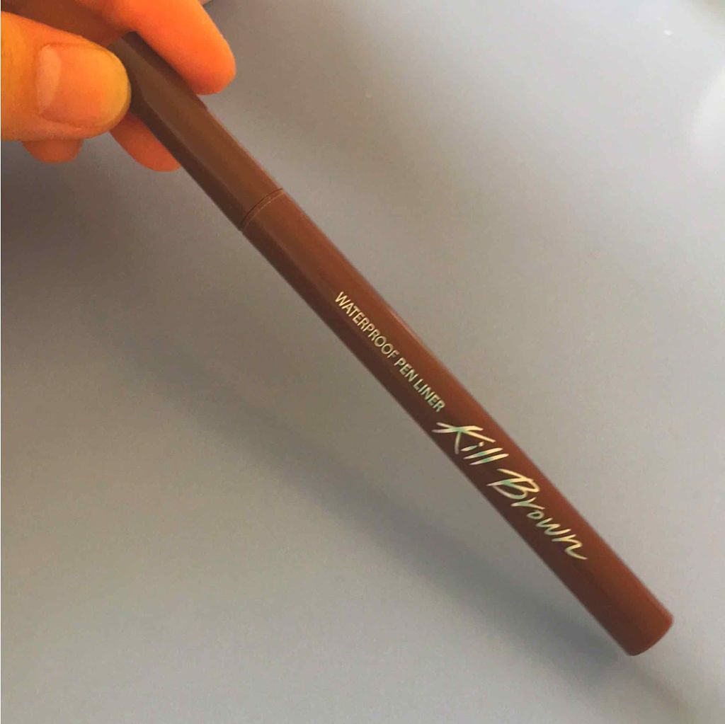 スーパープルーフ ペン ライナー/CLIO/リキッドアイライナーを使ったクチコミ(1枚目)