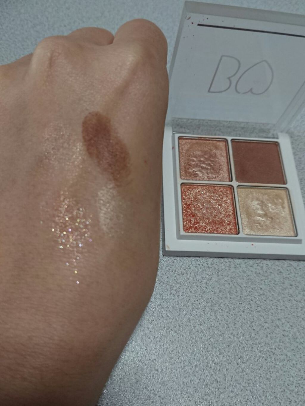 THE アイパレR/b idol/アイシャドウパレットを使ったクチコミ(2枚目)