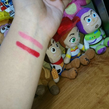 100均口紅04/WATTS/口紅を使ったクチコミ(2枚目)