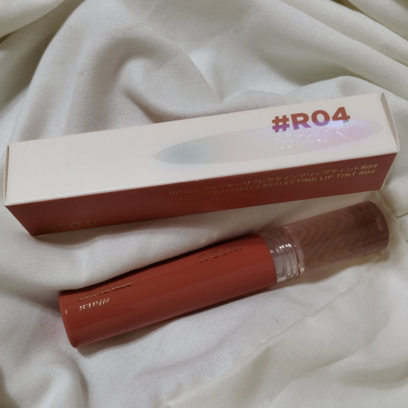 ウォーターリフレクティングリップティント/INTO U/リップティントを使ったクチコミ(1枚目)