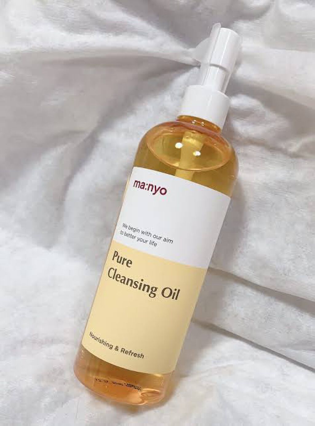 ピュア クレンジング オイル/manyo/オイルクレンジングを使ったクチコミ（1枚目）
