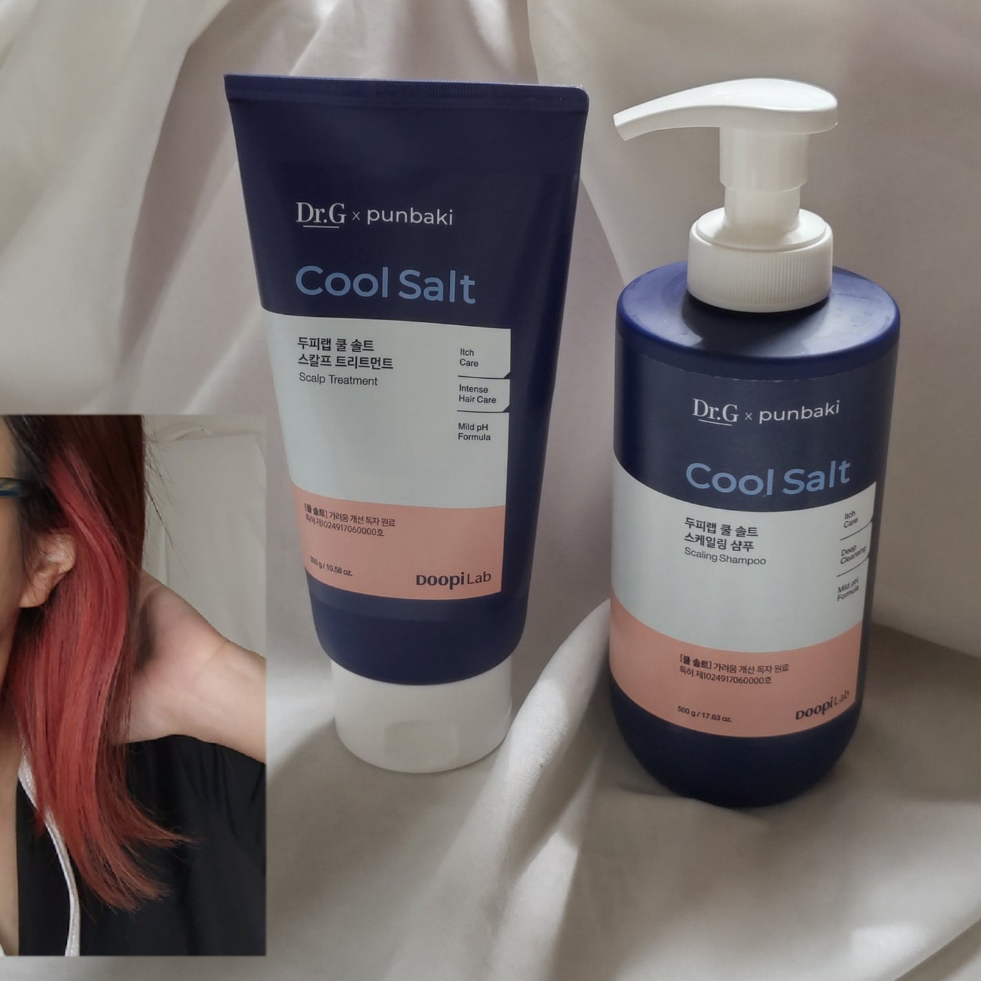 クールソルトスケーリングシャンプー/クールソルトスカルプトリートメント/Dr.G/市販シャンプーを使ったクチコミ(4枚目)