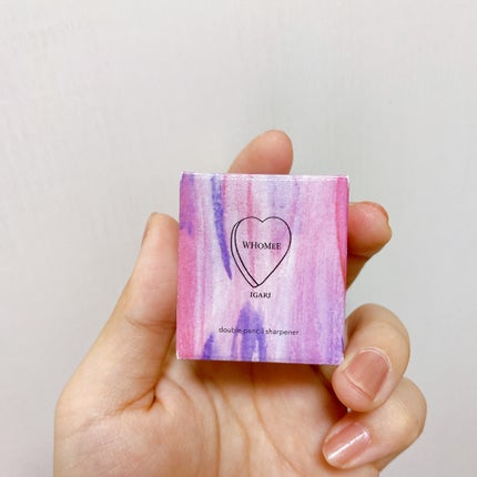ダブルペンシルシャープナー/WHOMEE/その他化粧小物を使ったクチコミ(1枚目)
