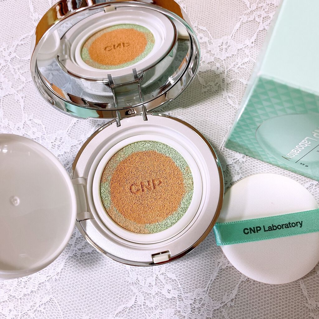 CICA ブロック クッション/CNP Laboratory/クッションファンデーションを使ったクチコミ(2枚目)