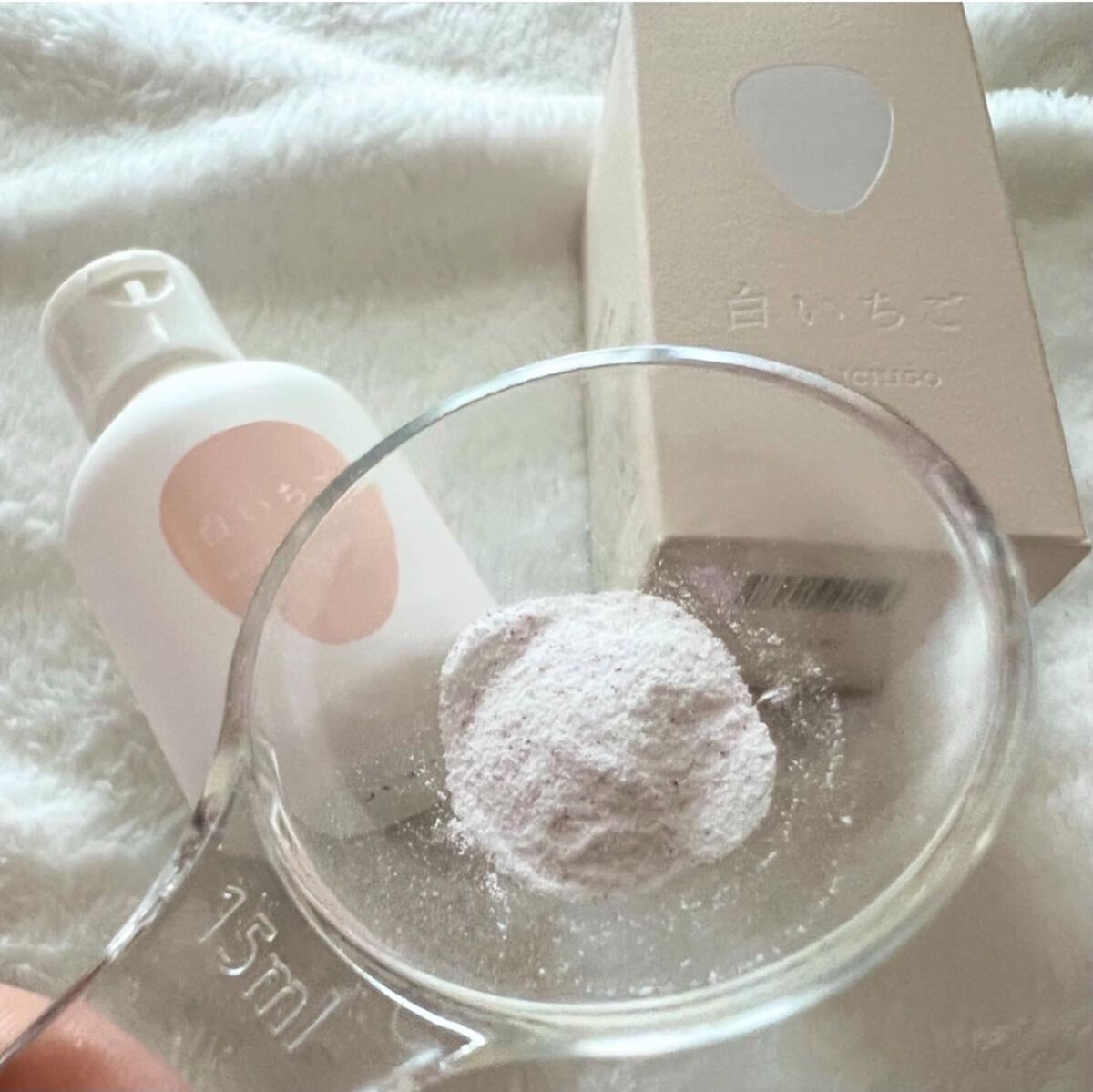 パウダーテック・ウォッシュ/WHITE ICHIGO/洗顔パウダーを使ったクチコミ（3枚目）
