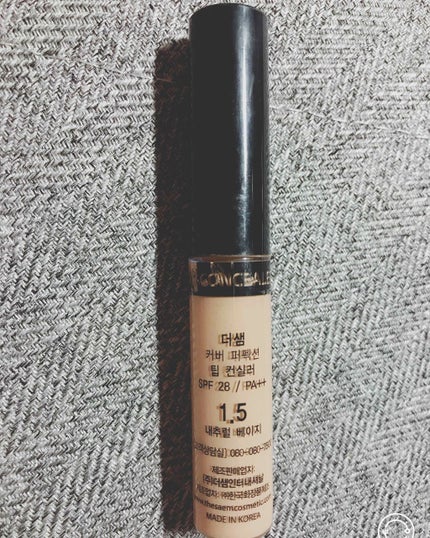 カバーパーフェクション チップコンシーラー/the SAEM/リキッドコンシーラーを使ったクチコミ(1枚目)