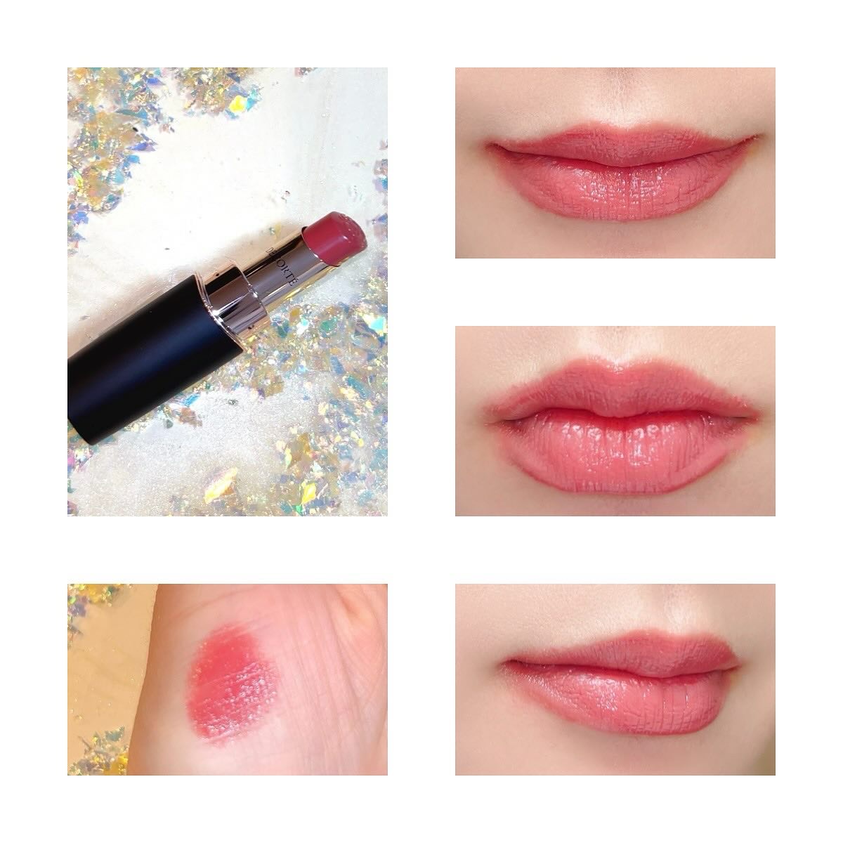 ルージュデコルテ　クリームグロウ/DECORTÉ/口紅を使ったクチコミ（2枚目）