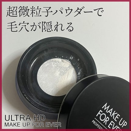 ウルトラHDルースパウダー/MAKE UP FOR EVER/ルースパウダーを使ったクチコミ(1枚目)
