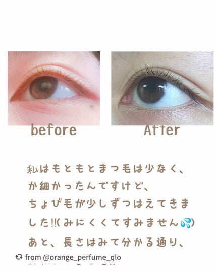 ラブ・ライナー オールラッシュ セラム<まつげ美容液>/ラブ・ライナー/まつげ美容液を使ったクチコミ(2枚目)