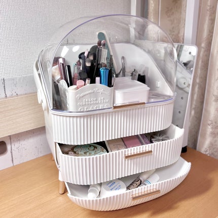 瑠璃❄️フォロバ100 on LIPS 「大容量/おすすめコスメボックス✼••┈┈••✼••┈┈••✼•..」(2枚目)