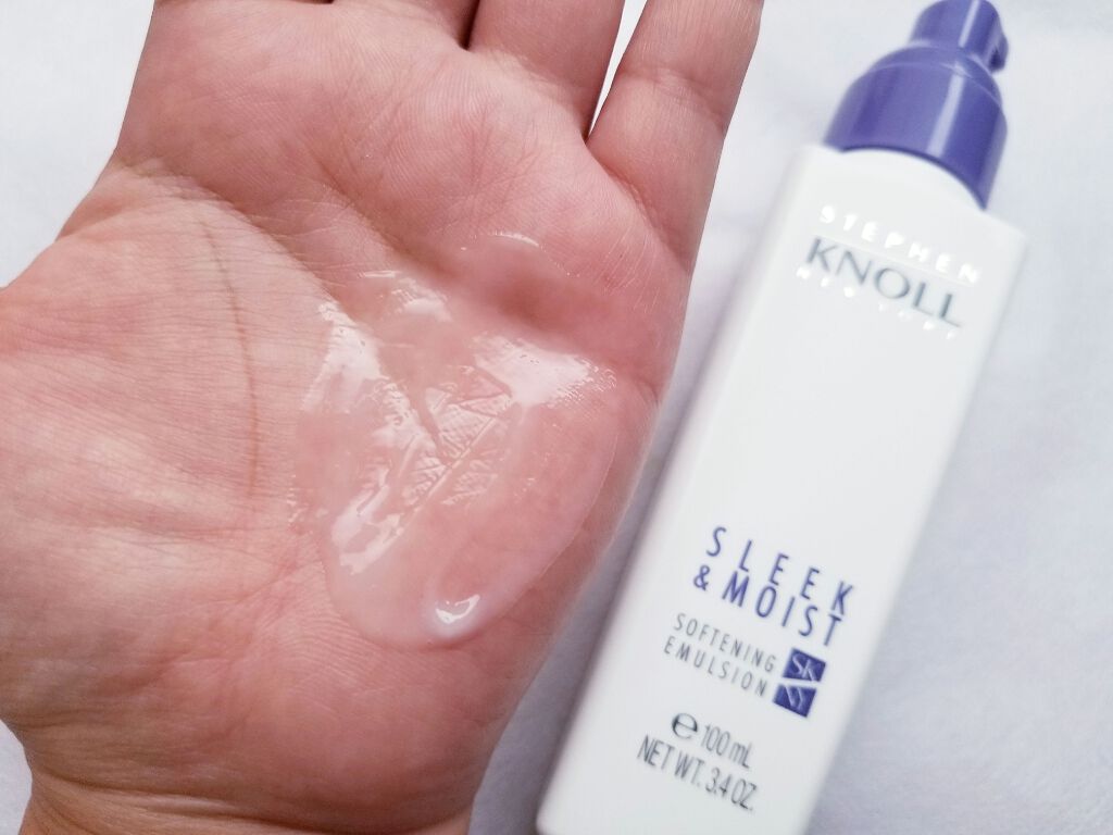 モイスチュアソフニング エマルジョン N/スティーブンノル ニューヨーク/ヘアミルクを使ったクチコミ(4枚目)