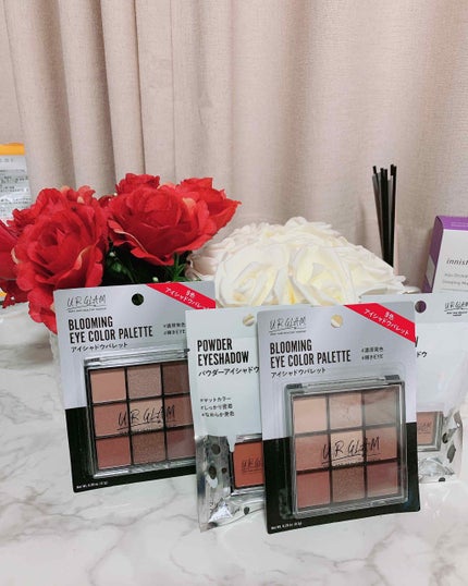 UR GLAM BLOOMING EYE COLOR PALETTE/U R GLAM/アイシャドウパレットを使ったクチコミ(3枚目)