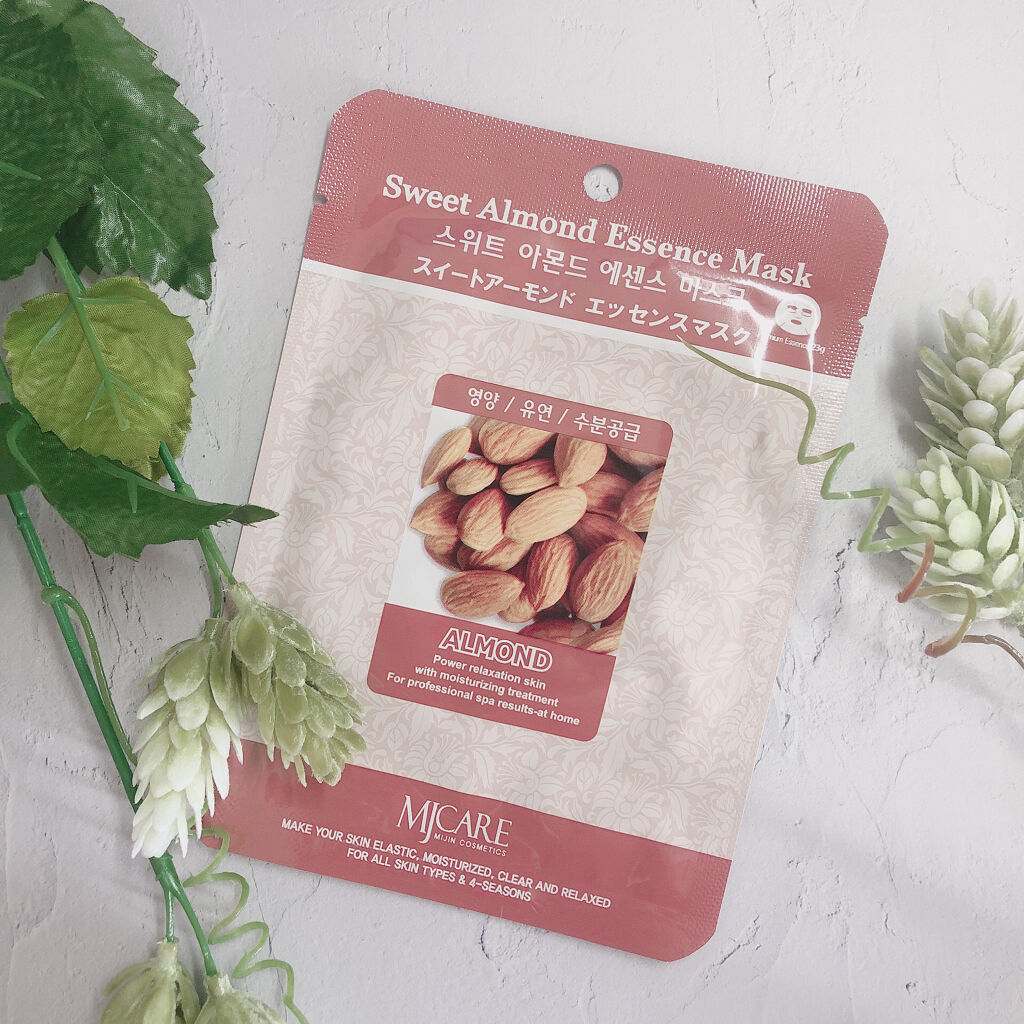MJ ケア スイートアーモンド/MJ-Care/シートマスク・パックを使ったクチコミ（1枚目）