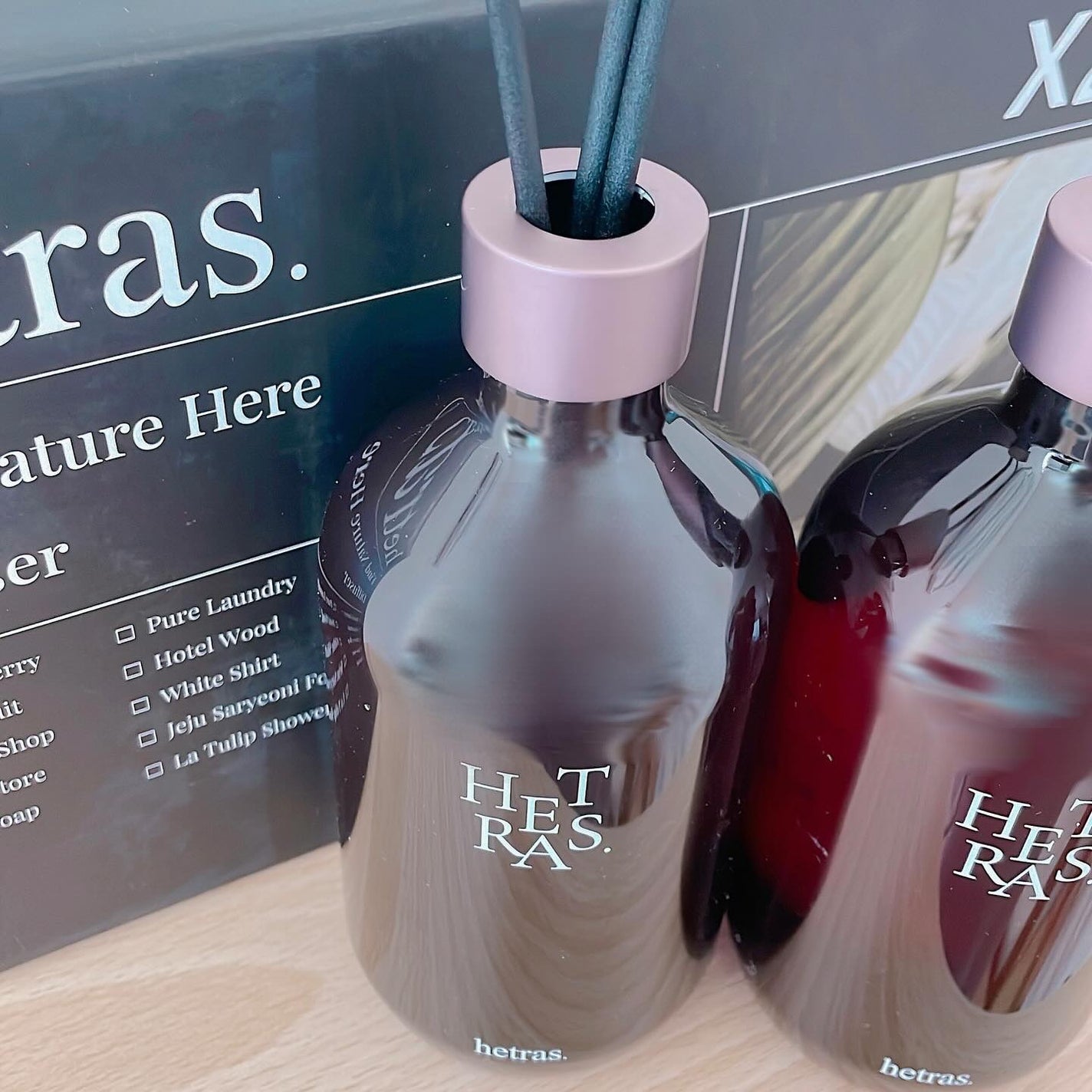 プレミアムディフューザー/hetras/ルームフレグランスを使ったクチコミ(2枚目)