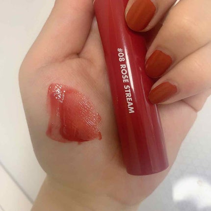 グラスティングウォーターティント/rom&nd/リップティントを使ったクチコミ(2枚目)