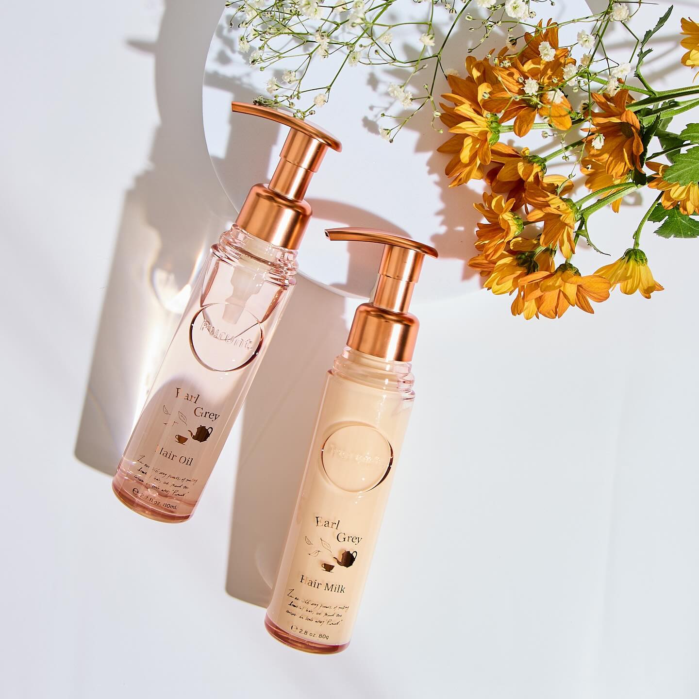 プルント　リライト美容液ヘアミルク　アールグレイ　N/Purunt./ヘアミルクを使ったクチコミ（1枚目）