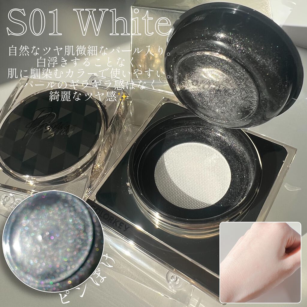 ラスティングルースパウダー/COLORKEY/ルースパウダーを使ったクチコミ（2枚目）