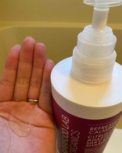 スーパーフードラボ オーガニックス シルキーリッチ シャンプー&トリートメント/SUPERFOOD LAB/市販シャンプーを使ったクチコミ(2枚目)