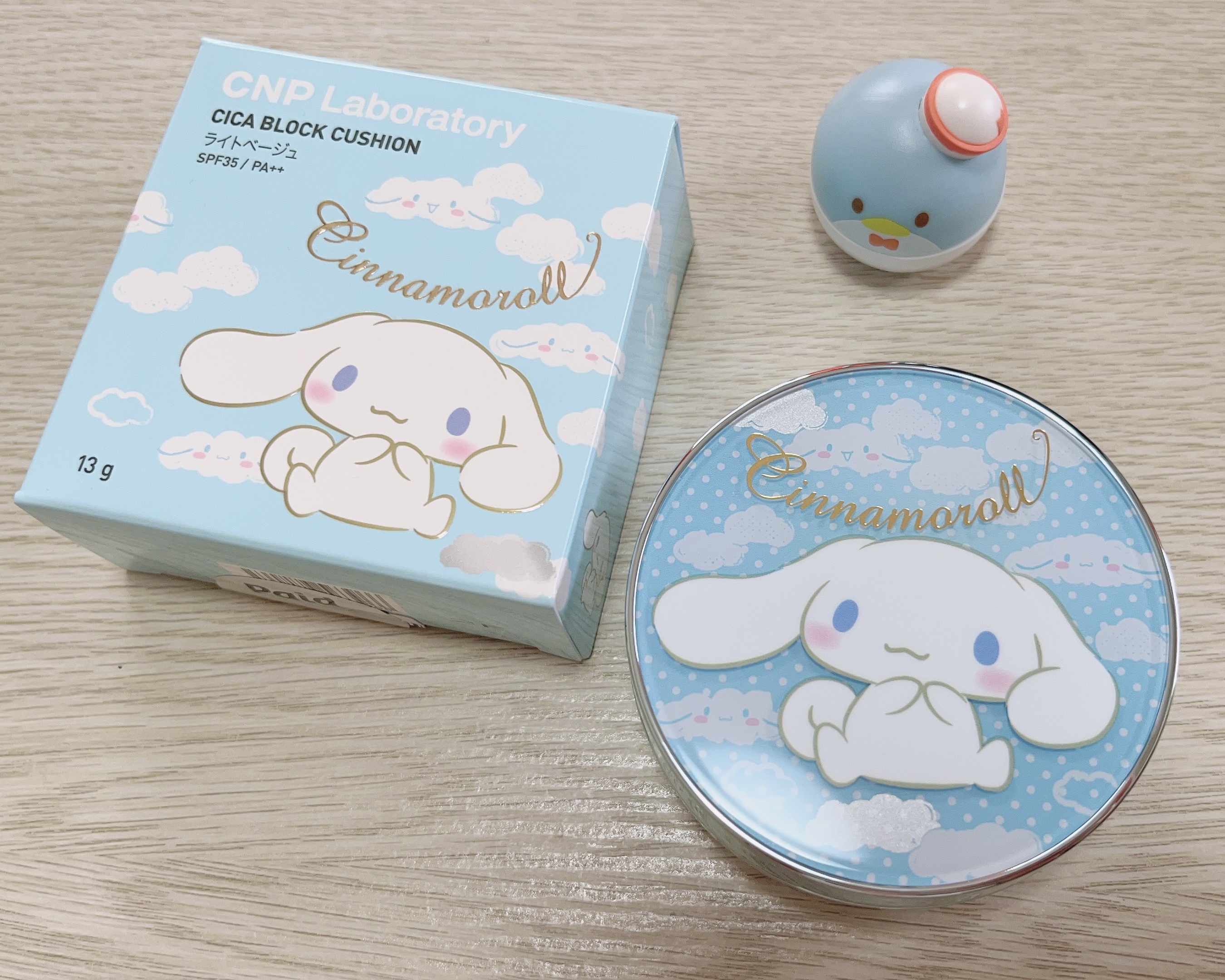 CICA ブロック クッション #21 ライトベージュ/CNP Laboratory/クッションファンデーションを使ったクチコミ（2枚目）