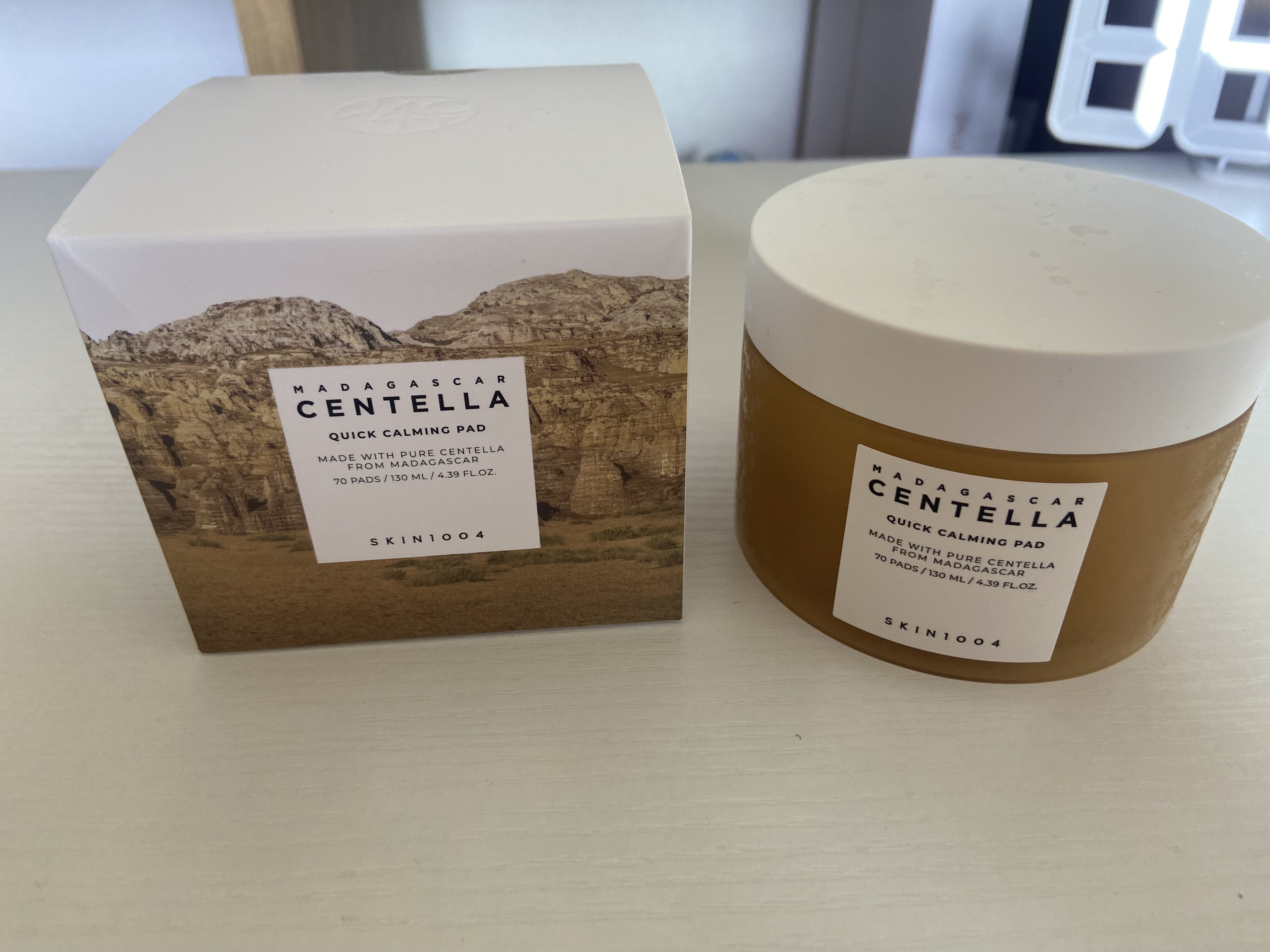 センテラ クイックカーミングパッド/SKIN1004/トナーパッドを使ったクチコミ（1枚目）