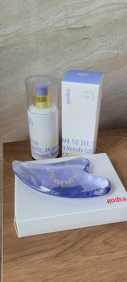 エスポア ウォータースプラッシュサンセラム/espoir/日焼け止めクリームを使ったクチコミ(1枚目)